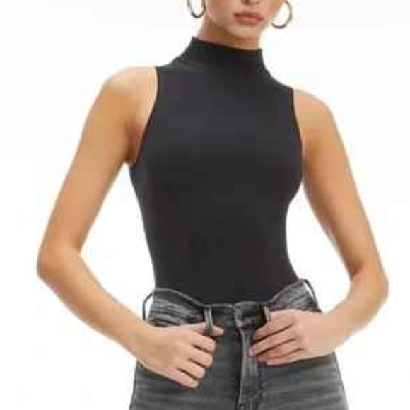 Good American Mock Neck Seamless Bodysuit - Picture 3 of 3